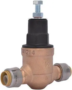 SHARKBITE 23807-0045 Pressure Reducing Valve, 4-15/64 in. L