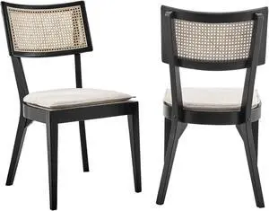 Caledonia Wood Dining Chair Set of 2