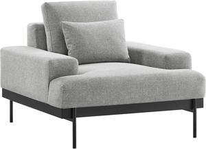 Proximity Upholstered Fabric Armchair