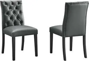 Duchess Dining Chair Vinyl Set of 2