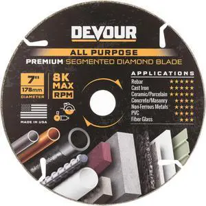 DEVOUR DIAMOND WHL 7"" (Pack of 1)