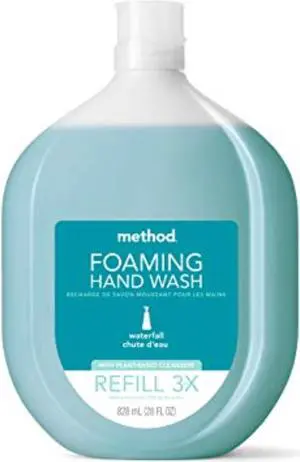 1022496 FOM HND WSH WATRFAL 28OZ Method Waterfall Scent Antibacterial Foam Hand Wash 28 oz (Pack of 4)