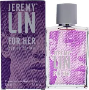 Jeremy Lin For Her by Jeremy Lin for Women - 3.4 oz EDP Spray Jeremy Lin For Her by Jeremy Lin for Women - 3.4 oz EDP Spray