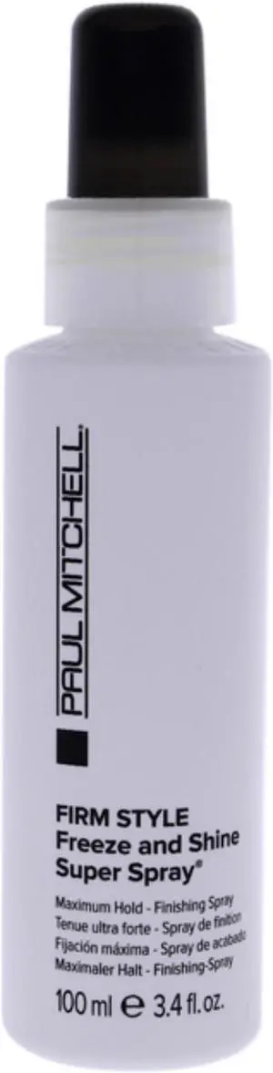 Firm Style Freeze and Shine Super Spray by Paul Mitchell for Unisex - 3.4 oz Hair Spray