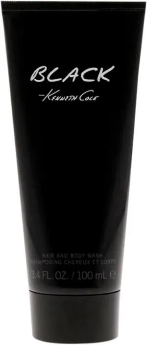 Kenneth Cole Black by Kenneth Cole for Men - 3.4 oz Hair and Body Wash (Unboxed)
