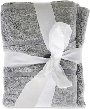 Bamboo Hand Towel Set - Harbor Gray by Cariloha for Unisex - 3 Pc Towel Bamboo Hand Towel Set - Harbor Gray by Cariloha for Unisex - 3 Pc Towel