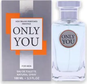 Only You by New Brand for Men - 3.3 oz EDT Spray Only You by New Brand for Men - 3.3 oz EDT Spray
