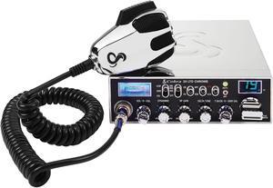 COBRA - C29LTDFM-C 40 CHANNEL AM/FM DELUXE CB RADIO WITH CHROME CABINET & MICROPHONE