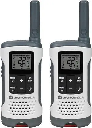 Motorola T260 Talkabout Radio, 2 Pack