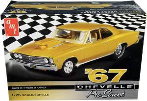 Skill 2 Model Kit 1967 Chevrolet Chevelle Pro Street 1/25 Scale Model by AMT