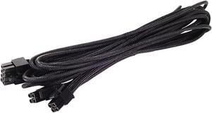 Silverstone Tek Sleeved EPS/ATX12V 750mm 8-Pin Cable (PP06B-EPS75)