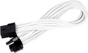 Silverstone Tek Sleeved Extension Power Supply Cable with 1 x 8-Pin to PCI-E 8-Pin Connector (PP07-PCIW)