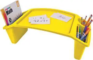 Deflecto 39502YEL Antimicrobial Kids Lap Desk Tray (Yellow)