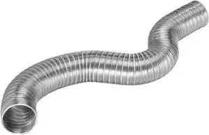 Lambro 306 8-Ft. Flexible Semi-Rigid Aluminum Duct (6-In. Diameter)