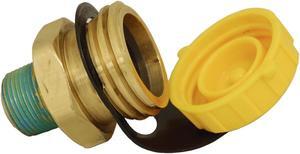 Marshall Excelsior ME601-6 Double Check Fill Valve with Cap and Lanyard - 1.75" M. Acme x 0.75" MNPT