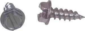 AP Products 012-TR1000 8 X 1-1/4 Zinc #8 Hex Washer Head Screws - 1.25", 1000 Pack