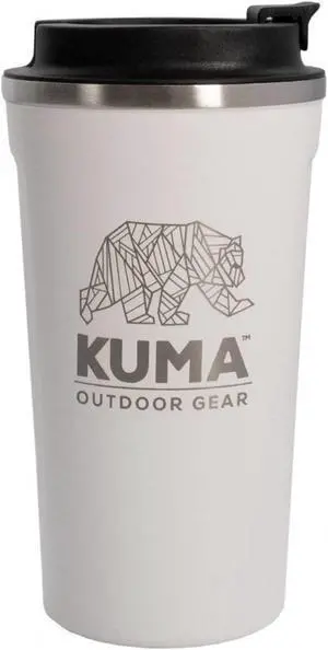 Kuma KM-CT-WH Coffee Tumbler - 17 oz., White