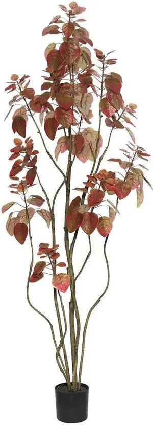 Vickerman 5' Rogot Rurple Tree w/Pot-Red - TB170260
