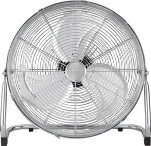 Optimus Industrial Grade 3-Speed High-Velocity Fan, 18 Inches, Black/Chrome, F-4182