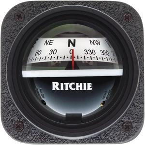 Ritchie V-537w Explorer Bulkhead Mt Compass Wht Dial