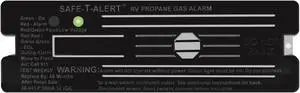 Safe-T-Alert 30-441-P-BL Classic Propane/LP Gas Alarm - 12V, 30 Series Surface Mount, Black