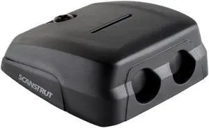 Scanstrut DS-HD10-BLK Horizontal Double Cable Seal  Black