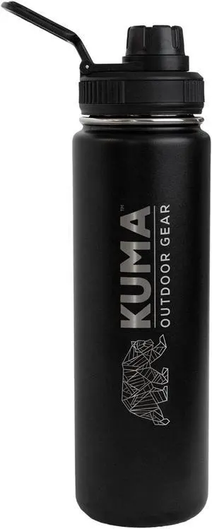 Kuma 225-KM-BB-BB Bomber Bottle - Black