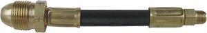 Marshall Excelsior MER403-72 Thermoplastic Pigtail Full Flow POL x 1/4" M Inverted Flare - 72" OAL