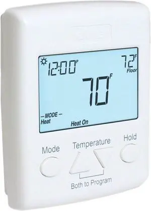 Tekmar 521 Programmable Thermostat with Two Stage Heat or Heat-Cool Modes Tekmar 521 Programmable Thermostat with Two Stage Heat or Heat-Cool Modes