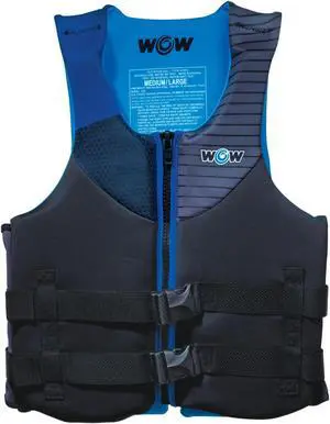 WOW 23-WLV-4823 The FEEL GOOD Evoprene Life Vest - Small/Medium, Blue