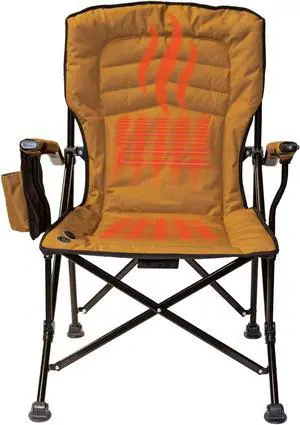 Kuma 887-KM-SBHC-SB Switchback Heated Chair - Sierra/Black