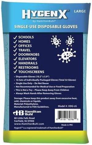 HygenX Disposable Gloves Packs - 3,200 Pairs