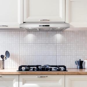 30" Under Cabinet Range Hood With Digital Touch Controls in Stainless Steel
