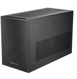 SilverStone Technology SUGO 17 Black Premium shoebox-Shaped Computer Chassis, SST-SG17B