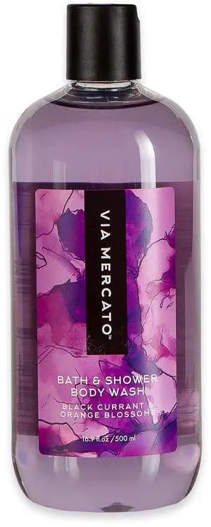 BELLA 500ML SHOWER GEL - BLACK CURRANT & ORANGE BLOSSOMS