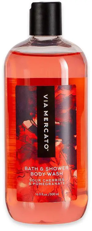 BELLA 500ML SHOWER GEL - SOUR CHERRIES & POMEGRANATE