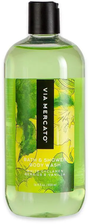 BELLA 500ML SHOWER GEL - WHITE CYCLAMEN BERRIES AND VANILLA