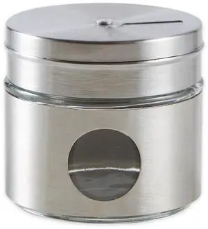 RSVP International 3.5-oz. Glass Spice Shaker