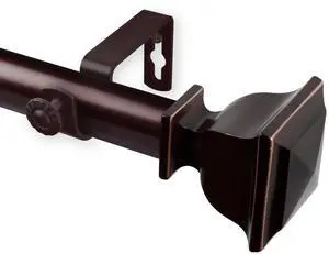 Osborne Curtain Rod 1 inch 160-240 inch - Bronze