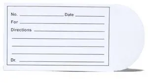 LS9600 - Graham-field Inc Printed Pill Envelope, 3-1/2 x 2-1/2