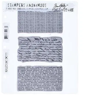 TH REFLECT-CLING RBBR STAMP SET