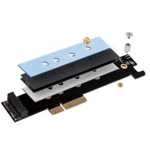 SilverStone Technology ECM26 V2 M.2 MVMe SSD to PCIe x4 Adapter Card. SST-ECM26-V2