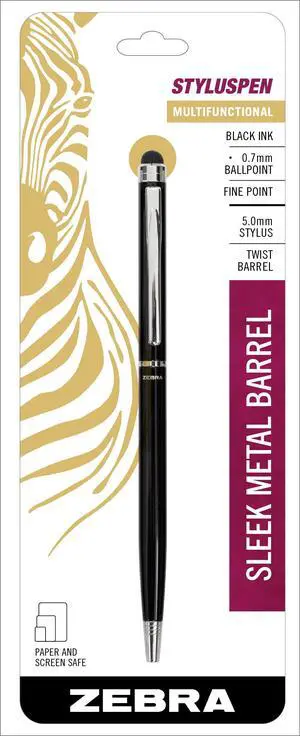 StylusPen Black Ballpoint Pen, Black Ink, 0.7mm, 1-Pack StylusPen Black Ballpoint Pen, Black Ink, 0.7mm, 1-Pack