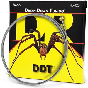 DR Strings DDT5-45 Drop-Down Tuning Stainless Steel Medium 5-String Bass Strings DR Strings DDT5-45 Drop-Down Tuning Stainless Steel Medium 5-String Bass Strings