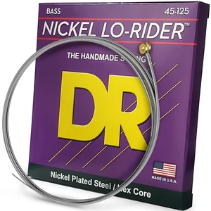 DR Strings Nickel Lo-Rider - Nickel Plated Hex Core 5 String Bass 45-125 (NMH5-45) DR Strings Nickel Lo-Rider - Nickel Plated Hex Core 5 String Bass 45-125 (NMH5-45)