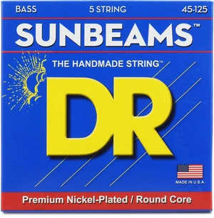 DR Strings Sunbeam Round Core Bass (45-125, 5-String) DR Strings Sunbeam Round Core Bass (45-125, 5-String)