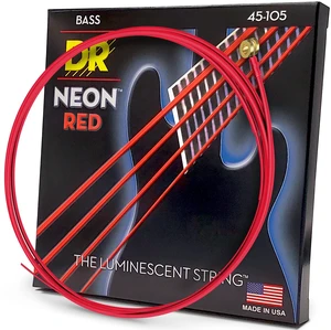 HI-DEF NEON Bass (Red, 45-105) HI-DEF NEON Bass (Red, 45-105)