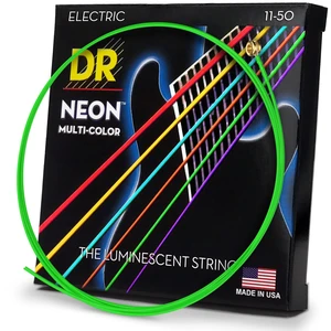 DR Strings HI-DEF NEON Electric Guitar Strings (NMCE-11) DR Strings HI-DEF NEON Electric Guitar Strings (NMCE-11)