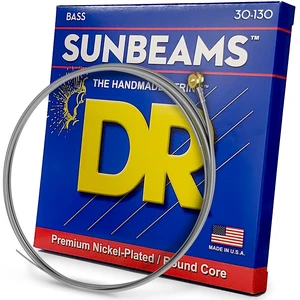DR Strings Sunbeam Round Core Bass Medium 6, Strings (NMR6-130) DR Strings Sunbeam Round Core Bass Medium 6, Strings (NMR6-130)