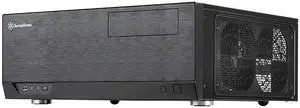 SilverStone GD09B-C Ideal compact ATX HTPC case with USB Type-C port